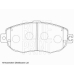 ADT34255 BLUE PRINT Комплект тормозных колодок, дисковый тормоз