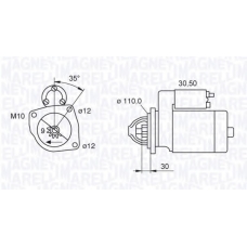 063522187740 MAGNETI MARELLI Стартер