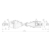 DRS6196.00 OPEN PARTS Приводной вал