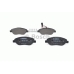 0 986 424 595 BOSCH Комплект тормозных колодок, дисковый тормоз
