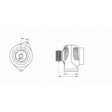 943354182010 MAGNETI MARELLI Генератор