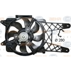 8EW 351 044-091 HELLA Вентилятор, охлаждение двигателя