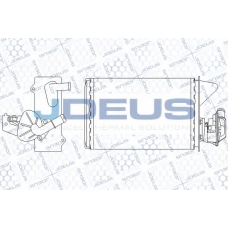 RA2110380 JDEUS Теплообменник, отопление салона