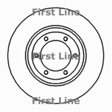 FBD043 FIRST LINE Тормозной диск