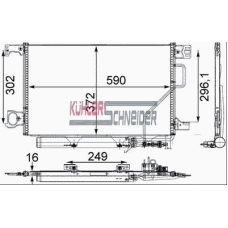 0320271 KUHLER SCHNEIDER Конденсатор, кондиционер