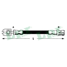 6T48087 LPR Тормозной шланг