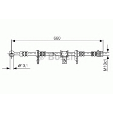 1 987 481 232 BOSCH Тормозной шланг