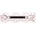 T 56 107 BREMBO Тормозной шланг