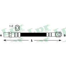 6T46828 LPR Тормозной шланг
