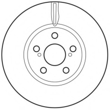562702BC BENDIX Тормозной диск
