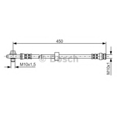 1 987 476 648 BOSCH Тормозной шланг