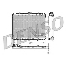 DRM46023 DENSO Радиатор, охлаждение двигателя