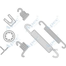 KIT627 APEC Комплектующие, тормозная колодка