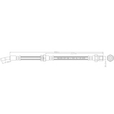 5102 REMKAFLEX Тормозной шланг