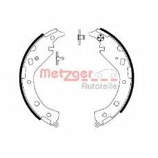 MG 995 METZGER Комплект тормозных колодок