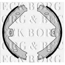 BBS6417 BORG & BECK Комплект тормозных колодок