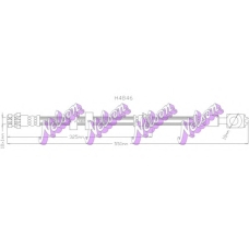 H4846 Brovex-Nelson Тормозной шланг