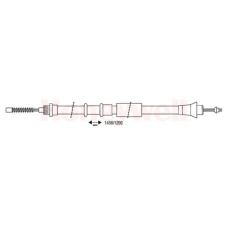 432645B BENDIX Трос, стояночная тормозная система