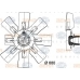 8MV 376 728-181 HELLA Вентилятор, охлаждение двигателя