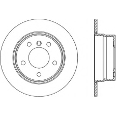 BDR2330.10 OPEN PARTS Тормозной диск