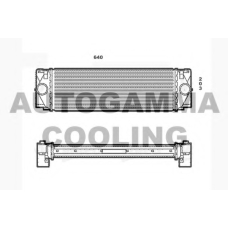 104488 AUTOGAMMA Интеркулер