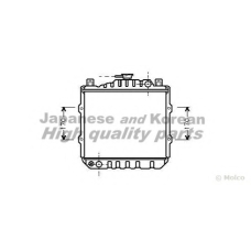 K700-01 ASHUKI Радиатор, охлаждение двигателя