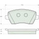 GDB3332<br />TRW<br />Комплект тормозных колодок, дисковый тормоз