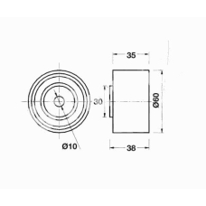 ITB-6904 IPS Parts Устройство для натяжения ремня, ремень грм