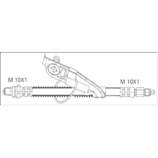 G1903.67 WOKING Тормозной шланг