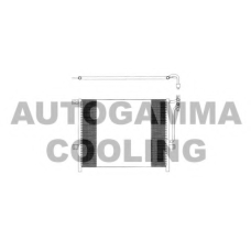 103298 AUTOGAMMA Конденсатор, кондиционер