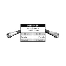 HBS4468 QUINTON HAZELL Тормозной шланг