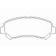 P 56 062<br />BREMBO<br />Комплект тормозных колодок, дисковый тормоз