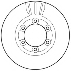 562831BC BENDIX Тормозной диск
