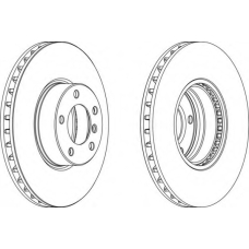 DDF1202-1 FERODO Тормозной диск