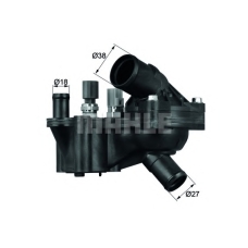 TH 7 92 MAHLE Термостат, охлаждающая жидкость