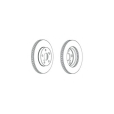 DDF1882C FERODO Тормозной диск