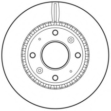 562794BC BENDIX Тормозной диск