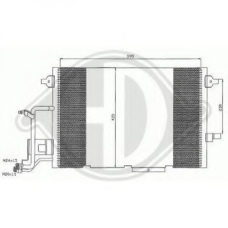 8102401 DIEDERICHS Конденсатор, кондиционер