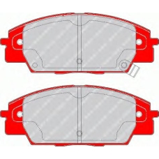 FDS1444 FERODO Комплект тормозных колодок, дисковый тормоз