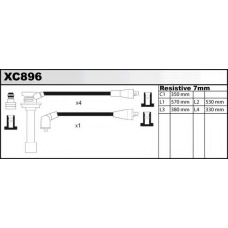 XC896 QUINTON HAZELL Комплект проводов зажигания