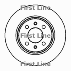 FBD029 FIRST LINE Тормозной диск