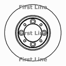 FBD249 FIRST LINE Тормозной диск