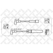 10-30043-SX STELLOX Комплект проводов зажигания