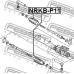NRKB-P11 FEBEST Пыльник, рулевое управление