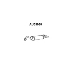 AU03068 VENEPORTE Глушитель выхлопных газов конечный