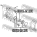 0876-G12R FEBEST Поршень, корпус скобы тормоза