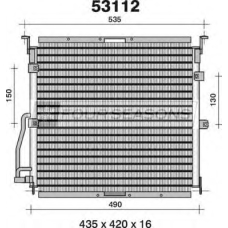 F4-53112 STANDARD Конденсатор, кондиционер