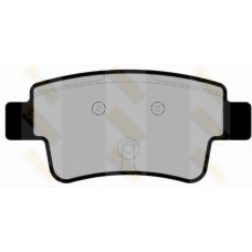 PA1768 BRAKE ENGINEERING Комплект тормозных колодок, дисковый тормоз