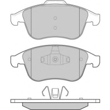 FBP-1676 FREMAX Комплект тормозных колодок, дисковый тормоз