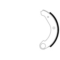 8DB 355 003-581 HELLA PAGID Комплект тормозных колодок